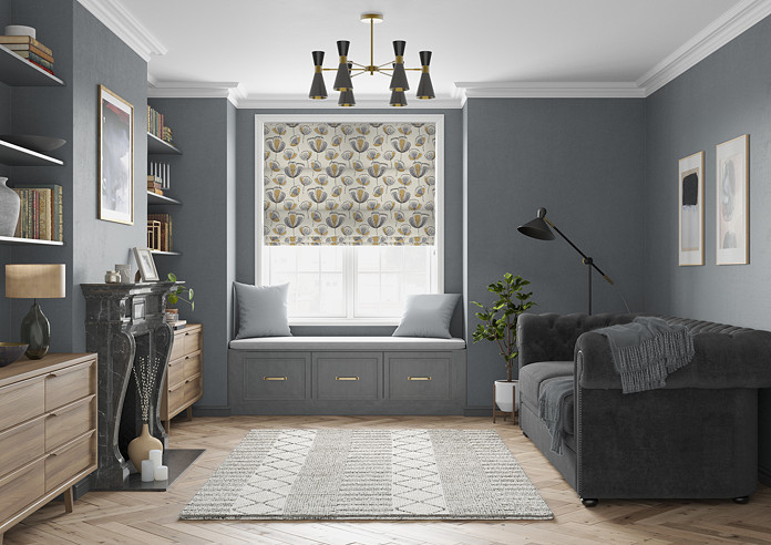 Helix, Gold - Roman Blind - Image 5